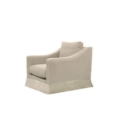 Hannah Armchair in Antwerp Cream loose Cover