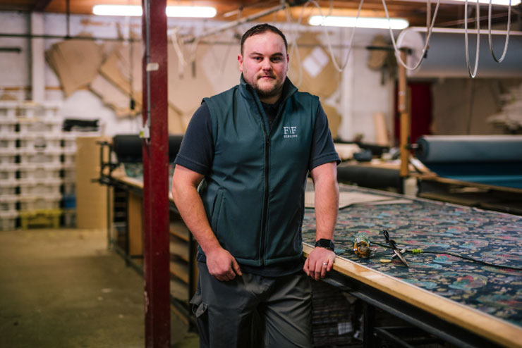 Shane - Our Fabric Cutter- Finline our People