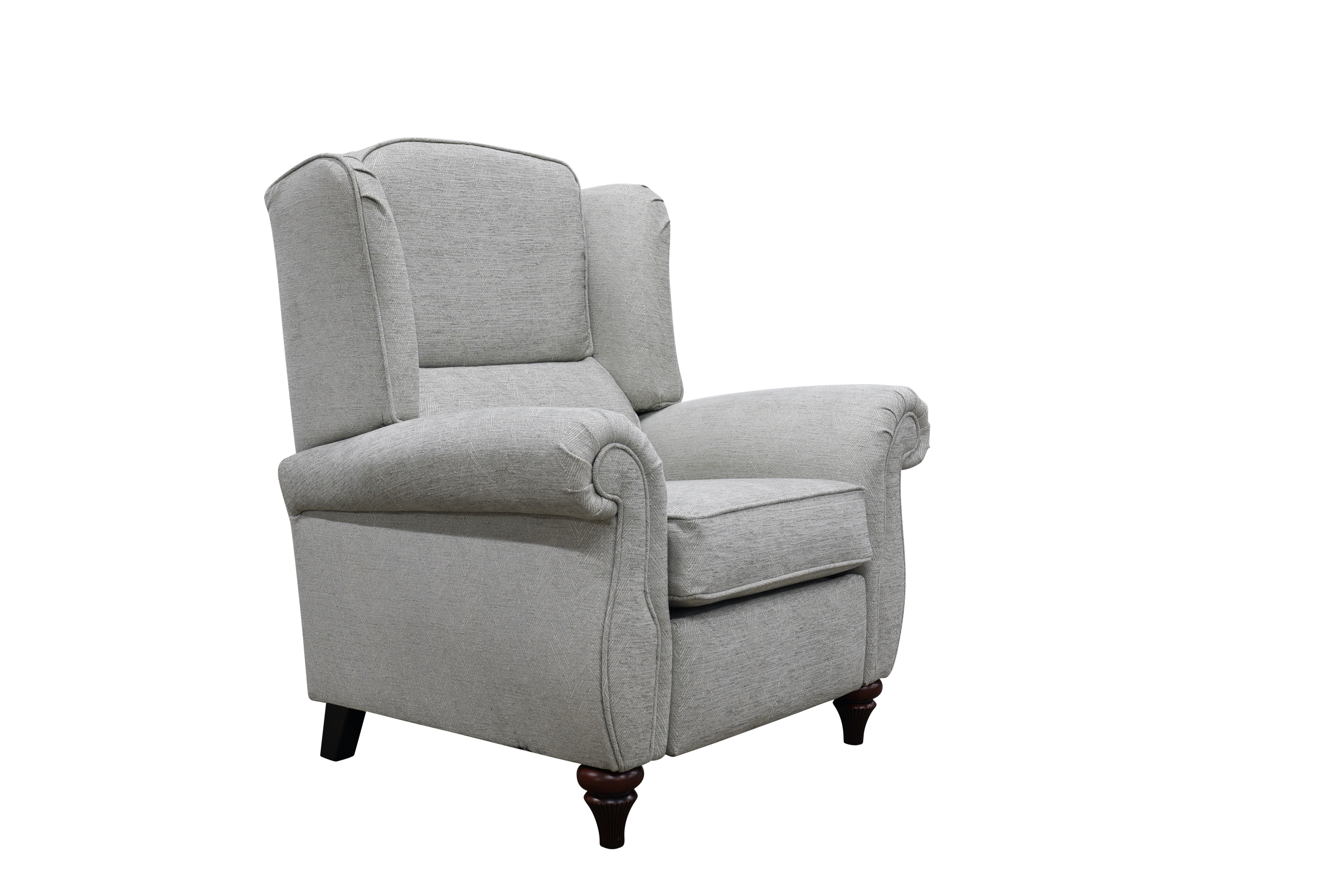 Greville Chair in Dagano Plain Chalk