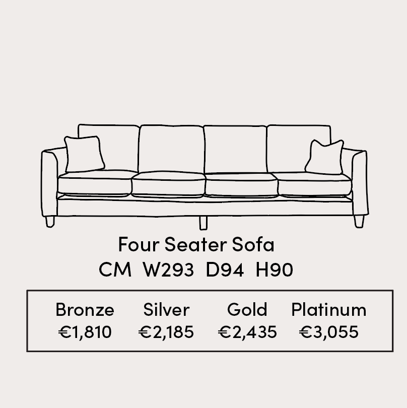 Nolan Grand 4 Seater Specification