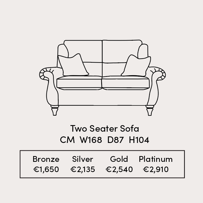 Grace 2 Seater Specification Sheet