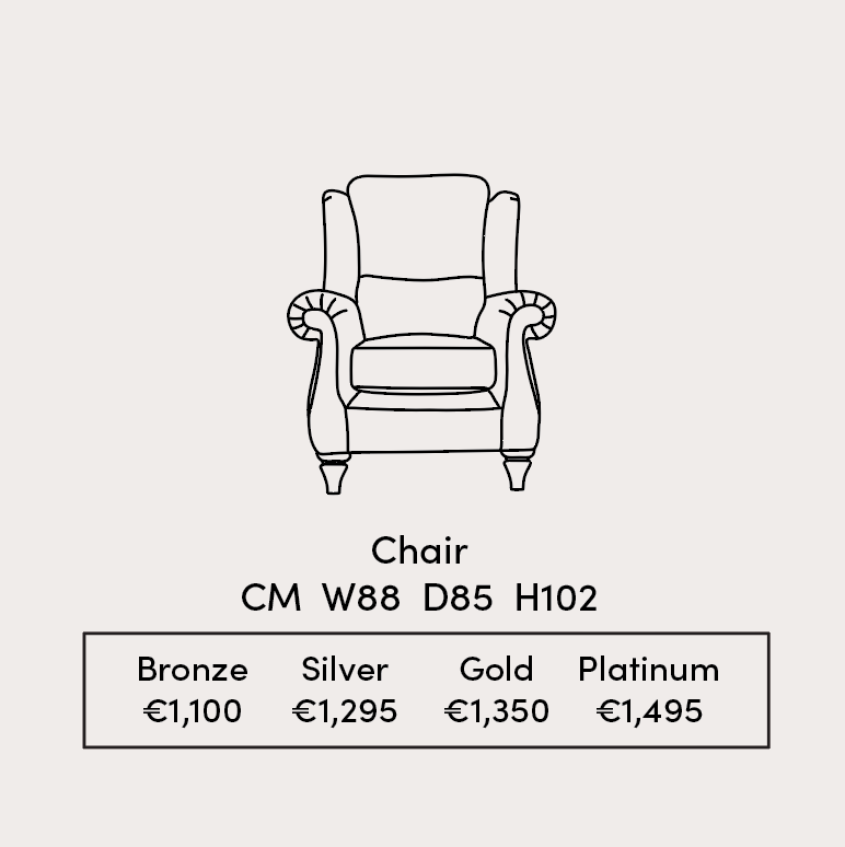 Grace Chair Specifications