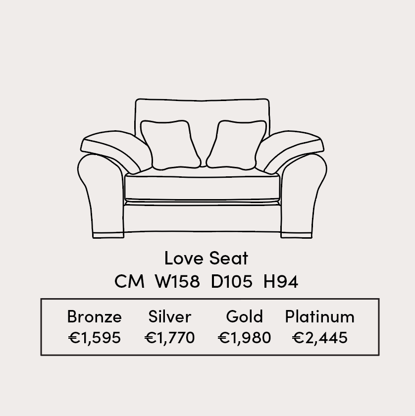 Atlas Love Seat Specification