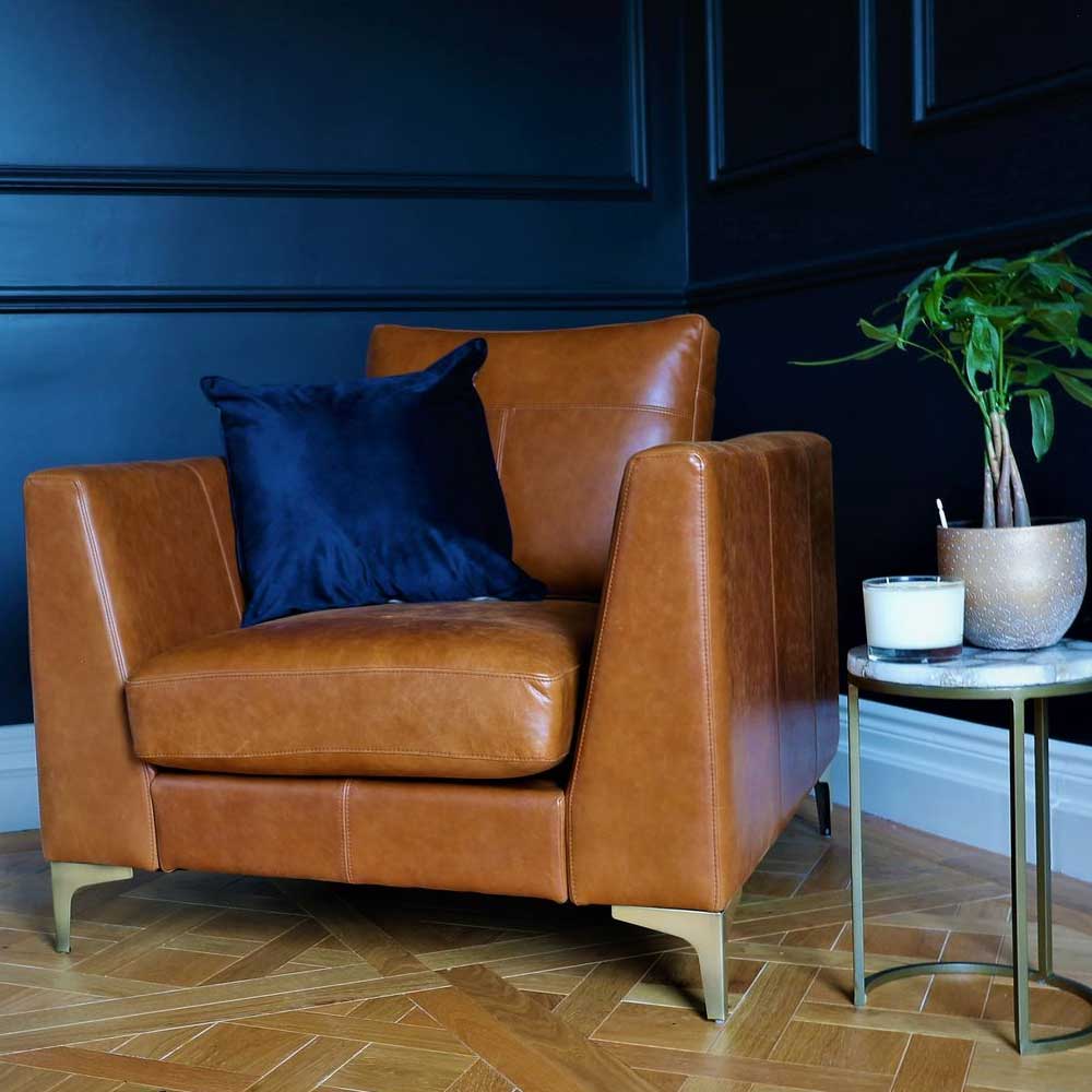 Baltimore Armchair Mustang Tan