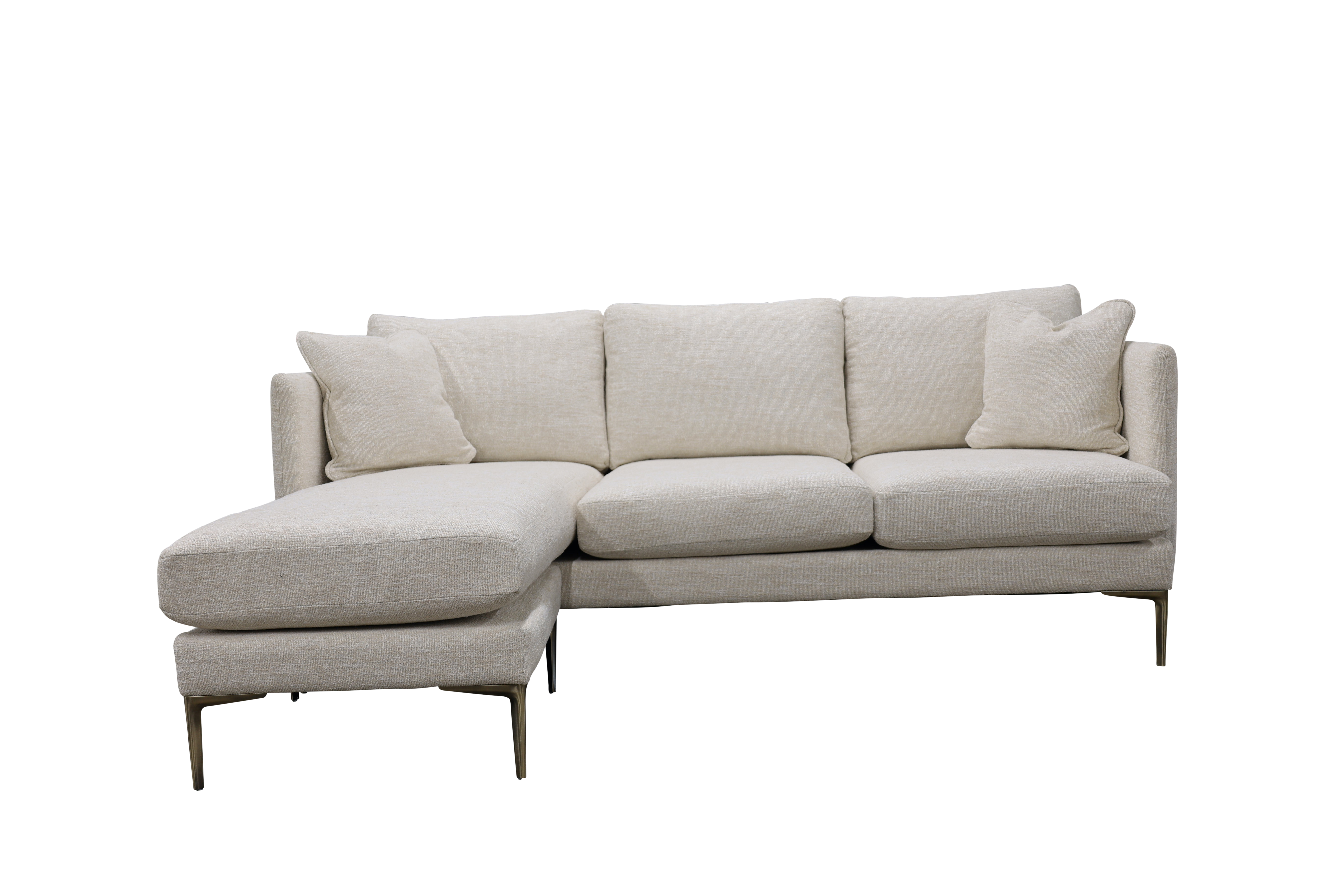 Marco Chaise End Sofa in Sadie Fog