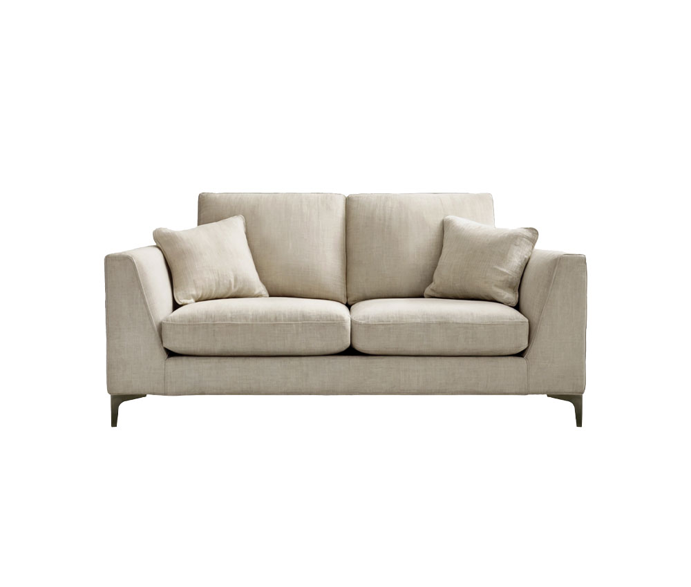 Baltimore 2 Seater Sofa in Antwerp Cream Linen Fabric