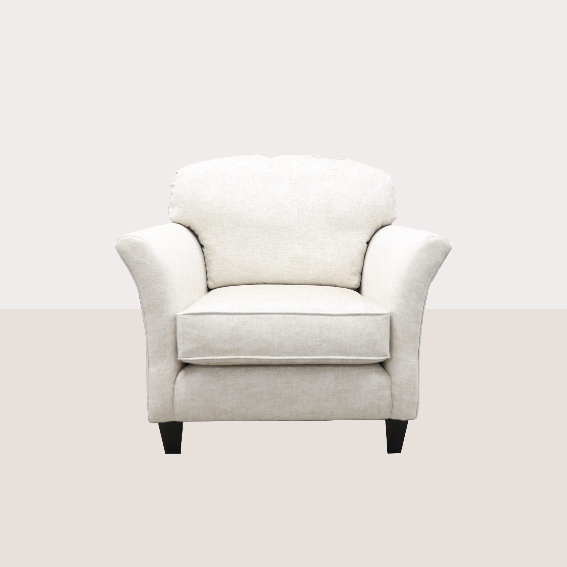 Elisha Chair in Dagano Plain Linen Fabric